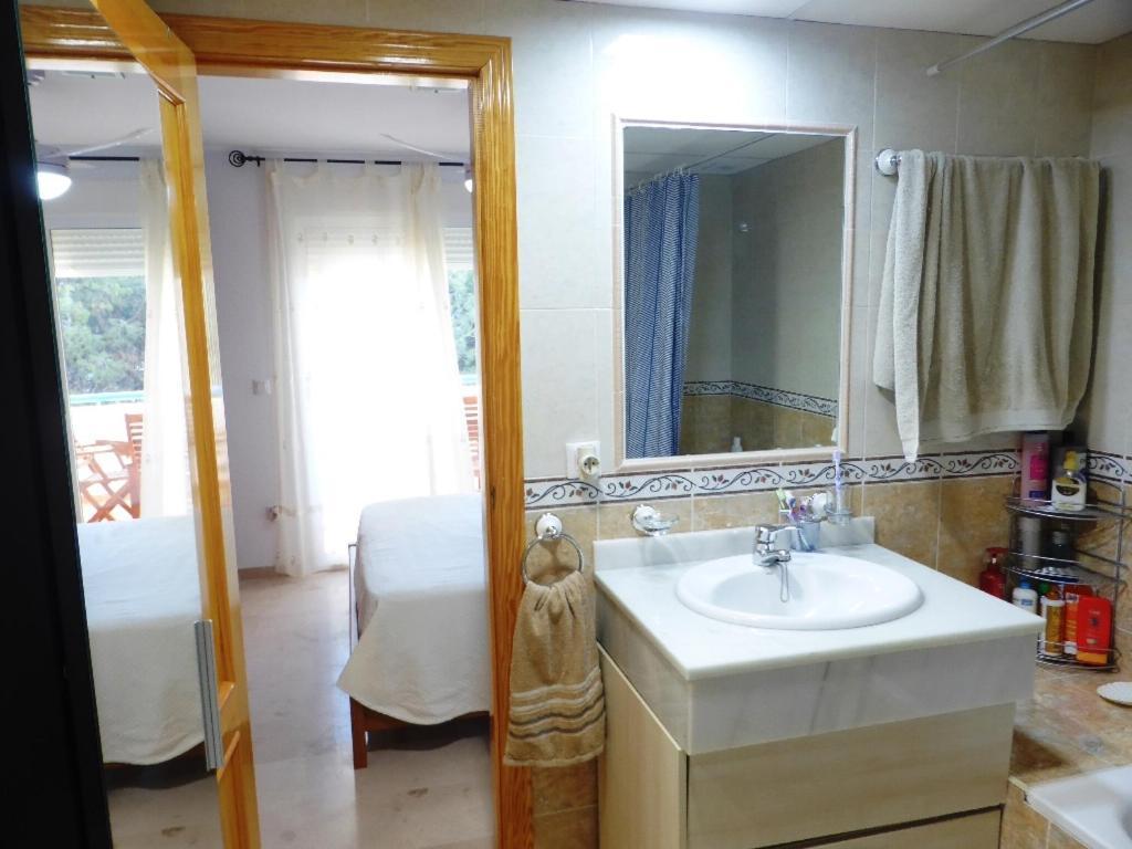 Apartamento Con Terraza, Garaje Y Piscina A 350M Playa Garrucha Luaran gambar